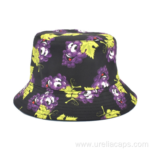 Digital printed fishing bucket hat